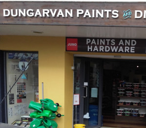 Dungarvan Paints and DIY, Dungarvan, Waterford, Ireland.